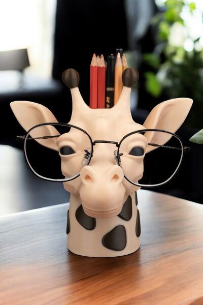 Zürafa Kalemlik Ve Gözlük Standı